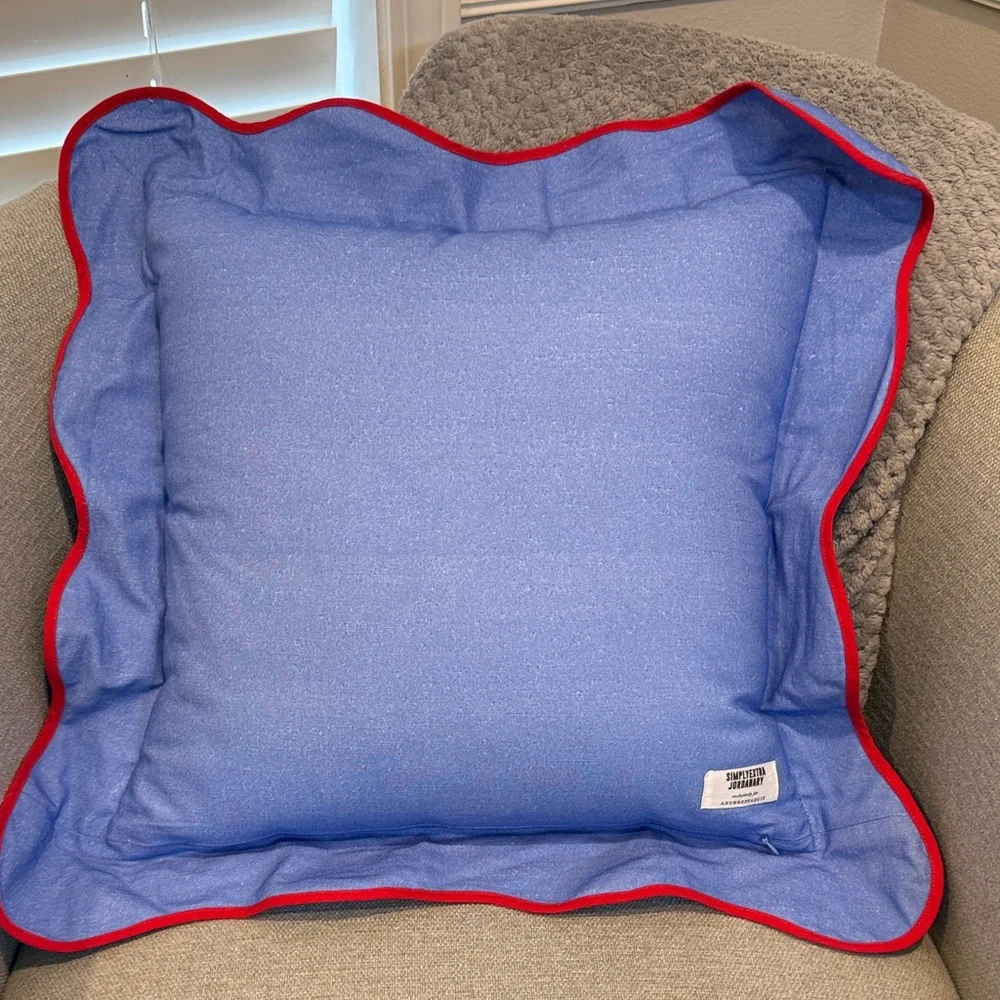Anthropologie Gelato Decorative Pillow 21x21